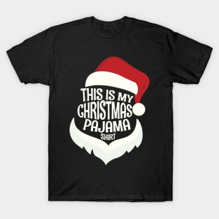 Funny Xmas This is My Christmas Pajama gifts T-Shirt